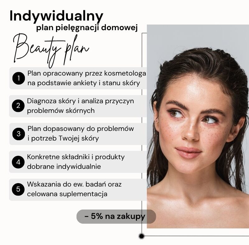 Indywidualny Beauty Plan – konsultacja online z kosmetologiem i dobór pielęgnacji twarzy