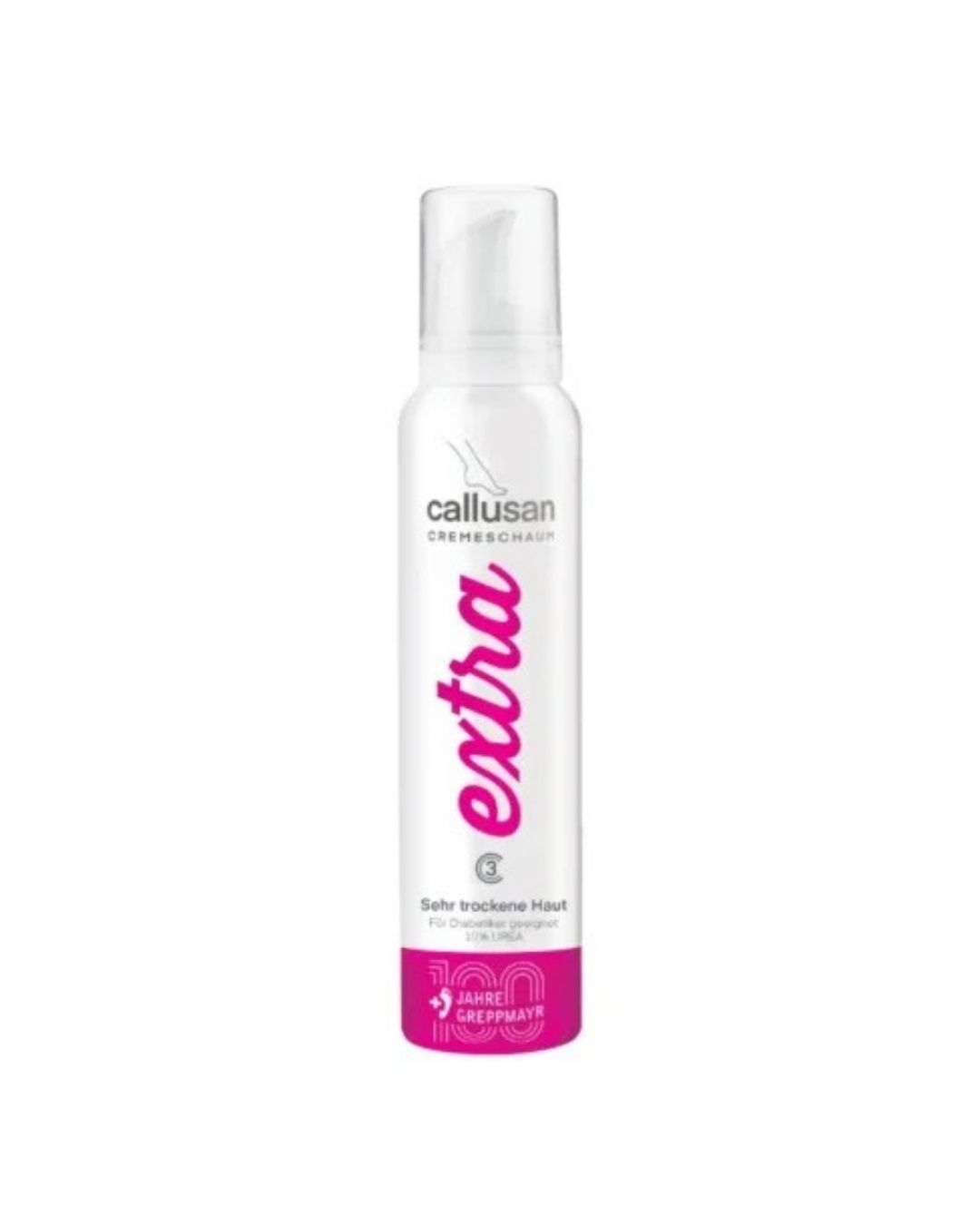 1 Callusan Extra – krem w piance do pielęgnacji bardzo suchej i łuszczącej się skóry stóp - 200 ml - obrazek 1