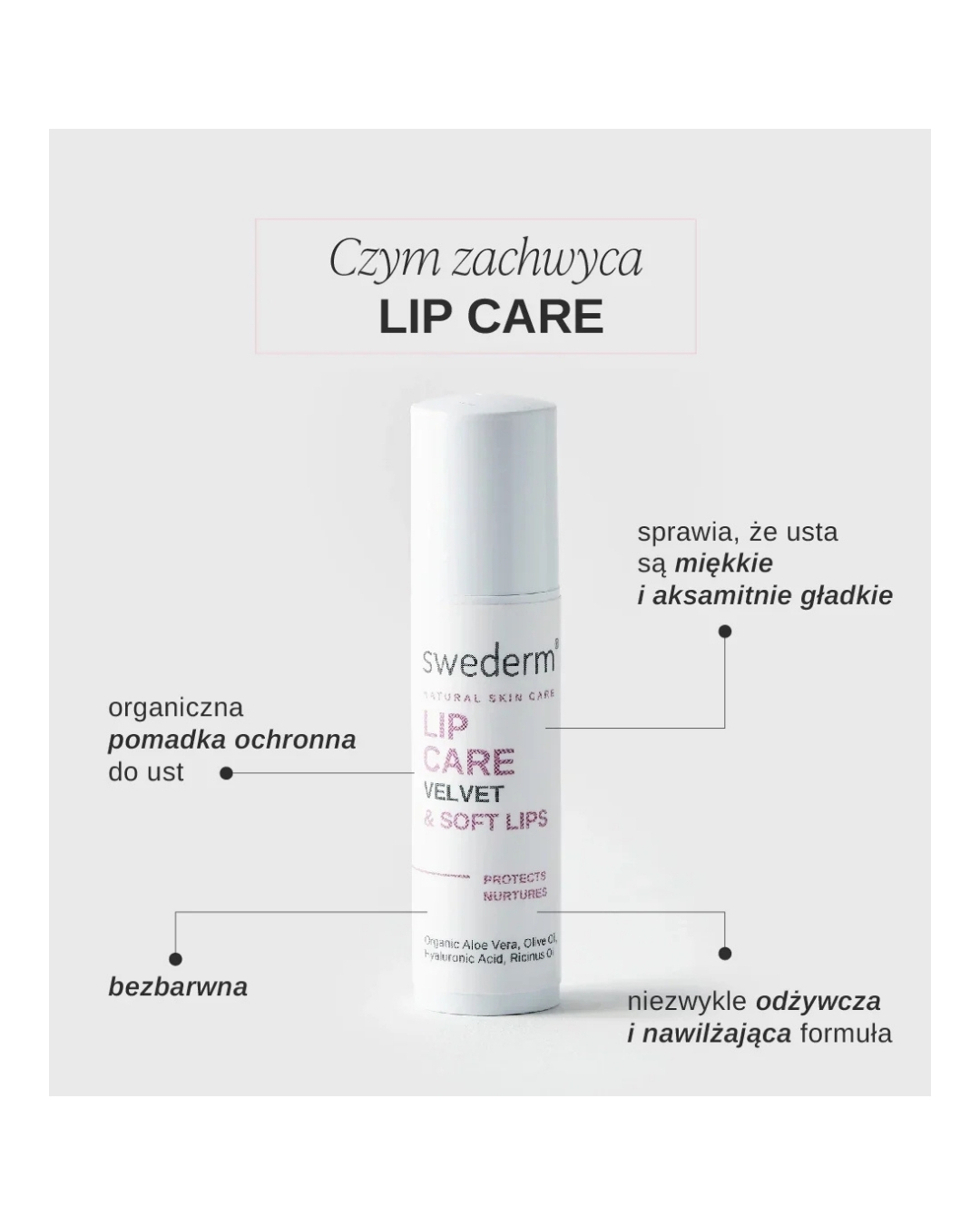 2 Lip Care - odżywcza i ochronna pomadka do ust - 5,7 ml - obrazek 2