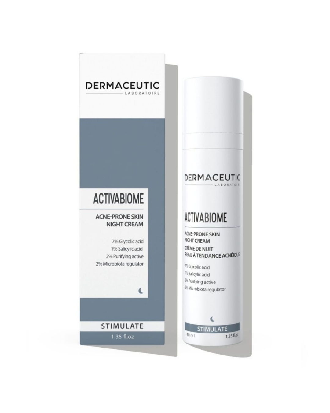2 Activabiome - krem na noc dla skóry skłonnej do trądziku - 40 ml - obrazek 1