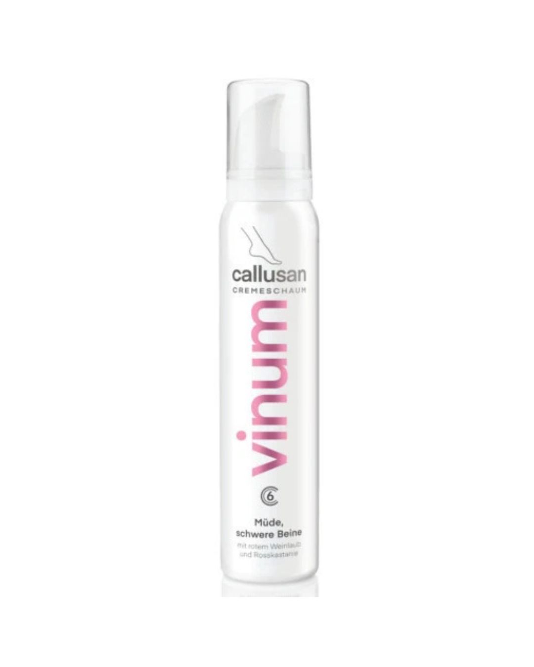 SKINbalance (1) Callusan Vinum – krem w piance do pielęgnacji ciężkich i zmęczonych nóg oraz stóp - 125 ml - obrazek 1