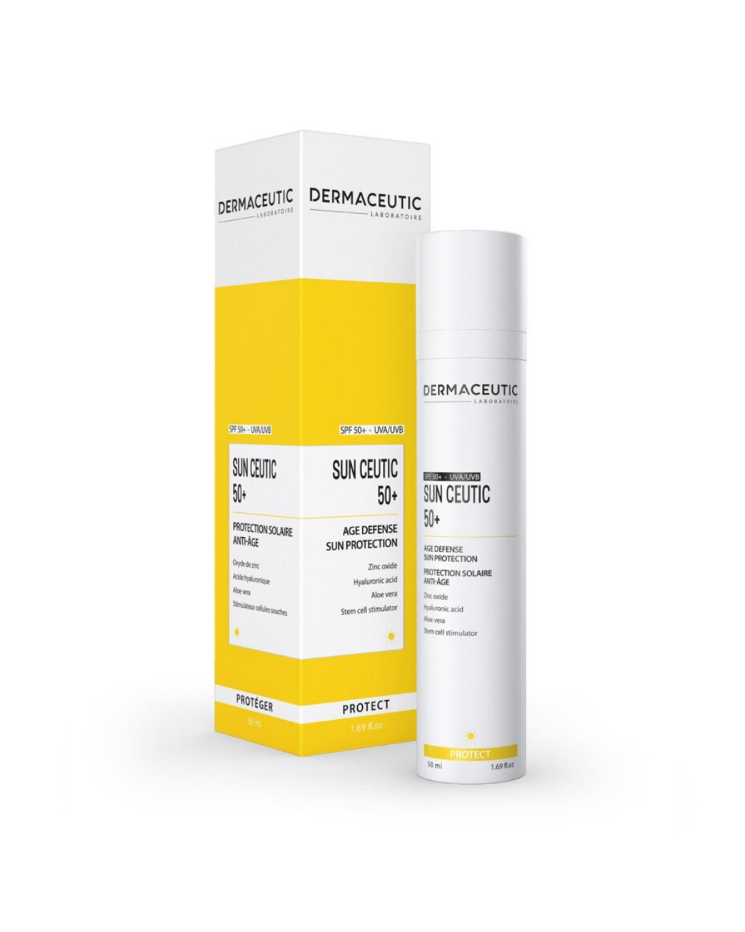 SKINbalance (18) Sun Ceutic 50+ - przeciwstarzeniowy krem ochronny SPF 50+ – UVA / UVB - 50 ml - obrazek 1