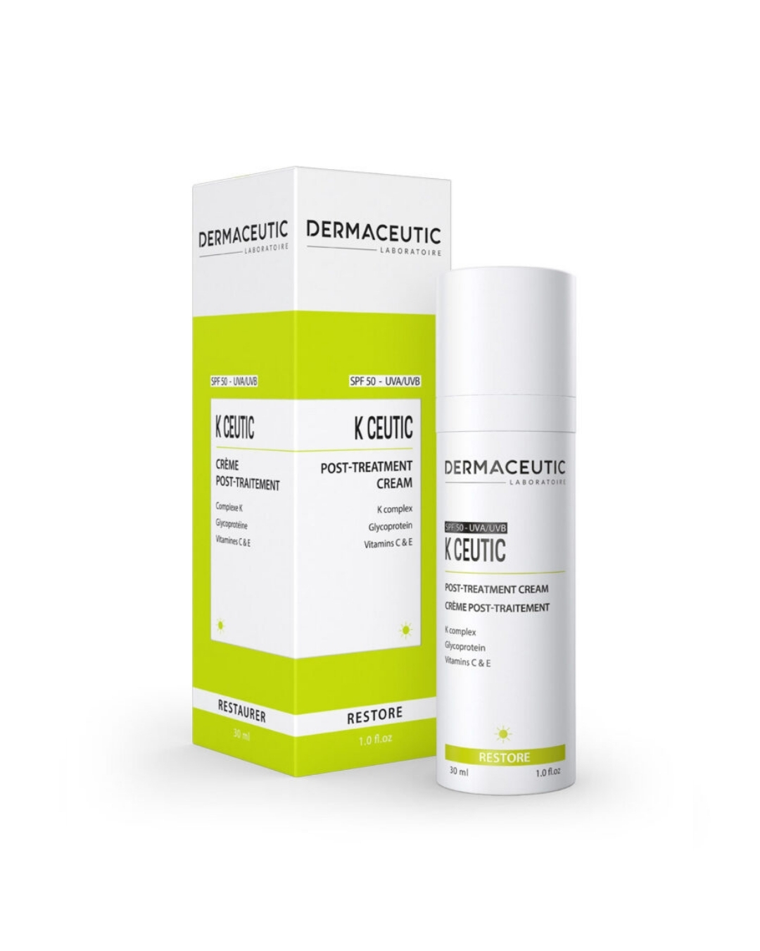 SKINbalance (9) K Ceutic - odbudowujący krem SPF 50 UVA / UVB -  30 ml - obrazek 1
