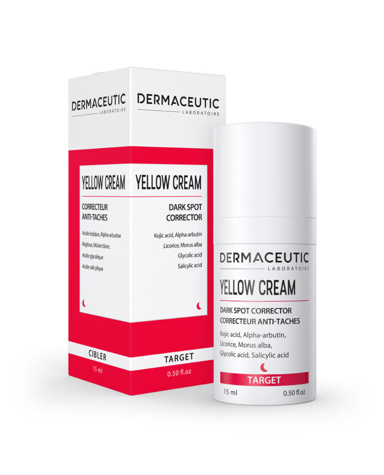 bb-expert-dermaceutic-box-bottle-Yellow-Cream-15ml-768x950 Yellow Cream - punktowy krem korektor na przebarwienia - 15 ml - obrazek 1