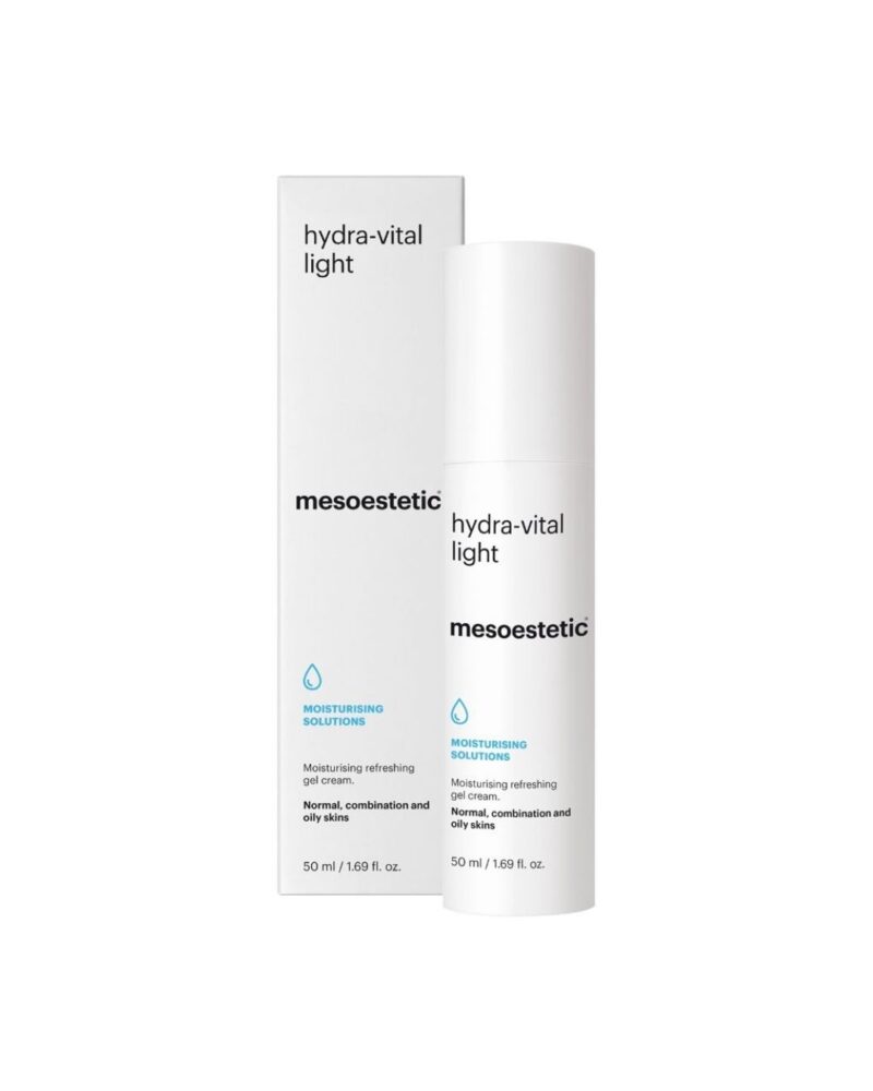 Hydra Vital Light Crem – krem żel nawilżający dla skóry tłustej i mieszanej – 50 ml  - obrazek 2