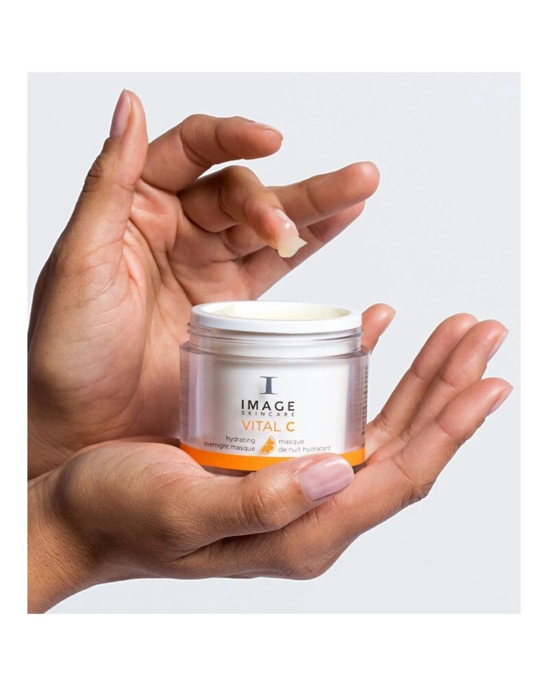 Vital C Hydrating Overnight Masque - intensywnie regenerująca maska - 57g - obrazek 2