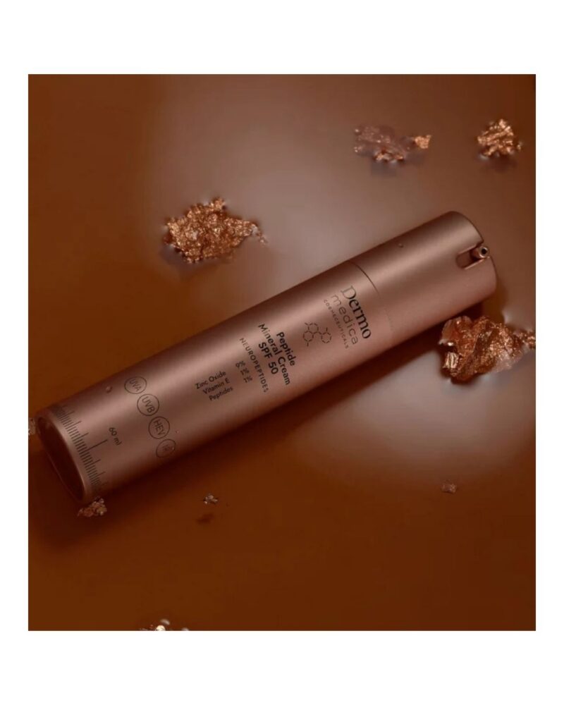 Peptide Mineral Cream SPF 50 - krem mineralny z witaminą E peptydami - 60 ml - obrazek 2